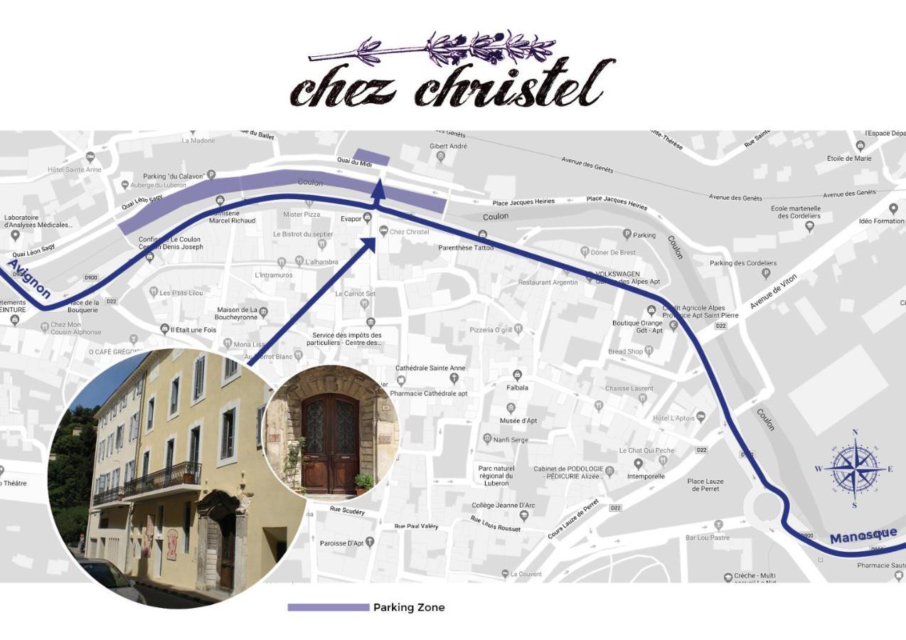 Bed and Breakfast Chez Christel Apt Esterno foto